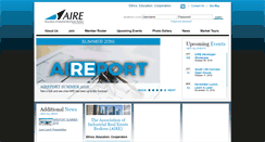 Desktop Screenshot of aire-brokers.org